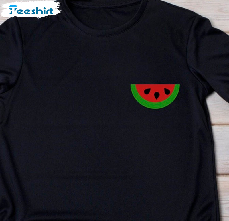 This Is Not A Watermelon Shirt, Vintage Palestine Unisex T Shirt Unisex Hoodie