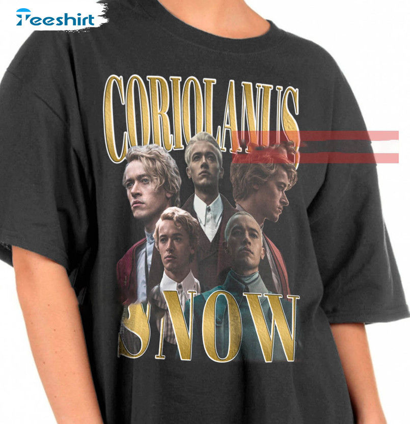 Coriolanus Snow Shirt, Vintage Design Unisex Hoodie Tee Tops