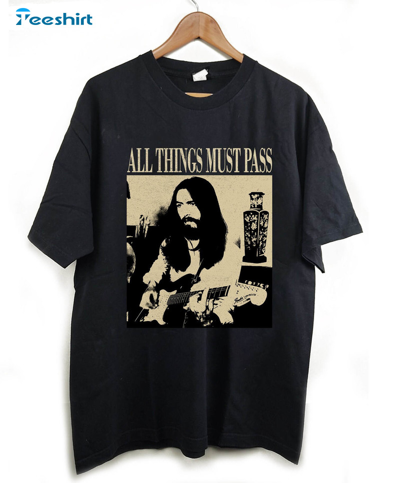 All Things Must Pass Shirt, Retro Movie Short Sleeve Sweater