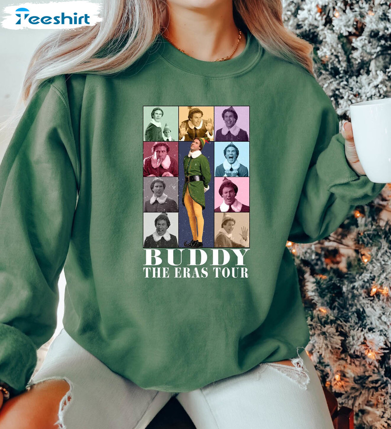 Buddy Elf Shirt, Ts Era Tour Elf Unisex Hoodie Sweater