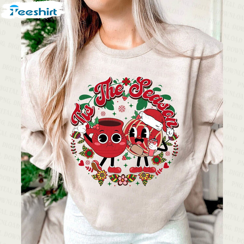 Tis The Season Mexican Shirt, Christmas Spanish Sweater Long Sleeve