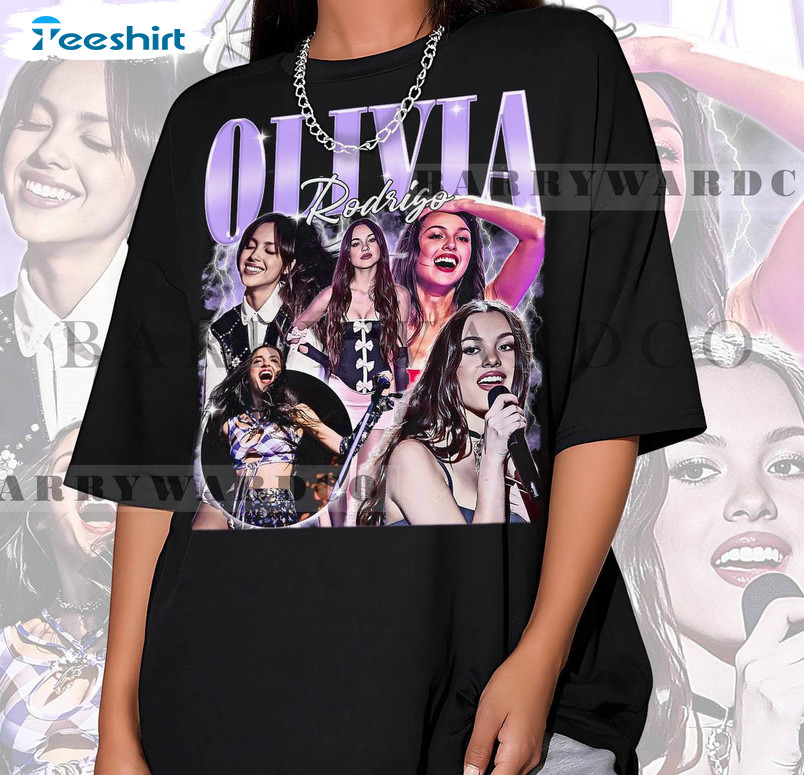 Olivia Rodrigo Shirt, Guts 2024 Music Tee Tops Unisex T Shirt