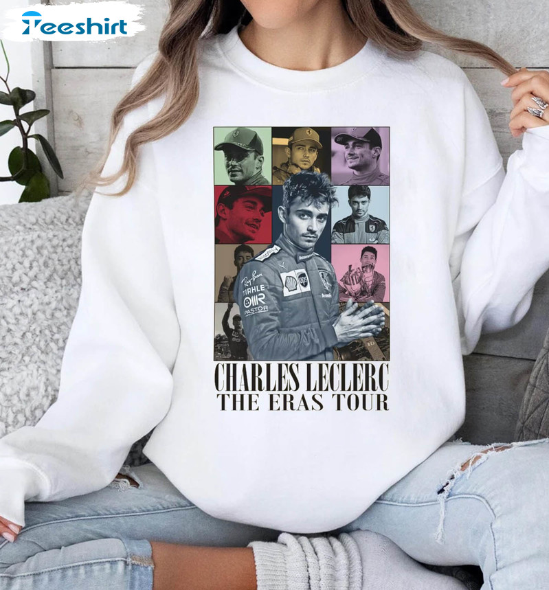 Charles Leclerc Shirt, Charles Leclerc The Eras Tour Long Sleeve Unisex Hoodie