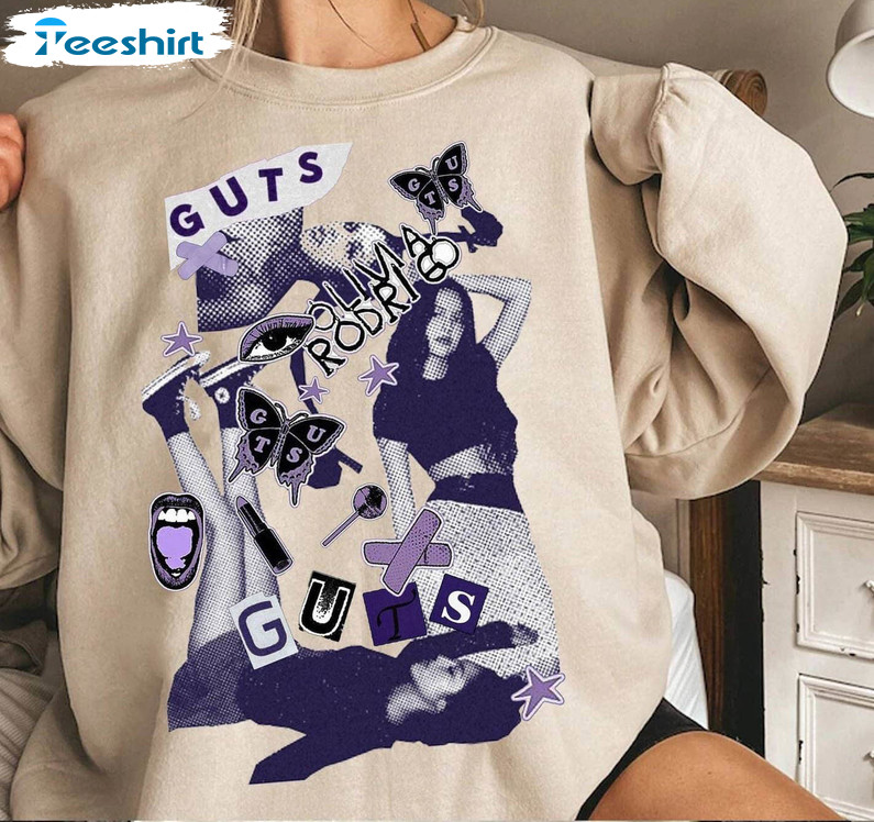 Vintage Oli Via Rod Rigo Guts Album Shirt, Oli Via Sour Tour Unisex Hoodie Tee Tops