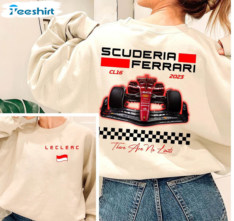 Charles Leclerc Shirt, Formula One Short Sleeve Long Sleeve