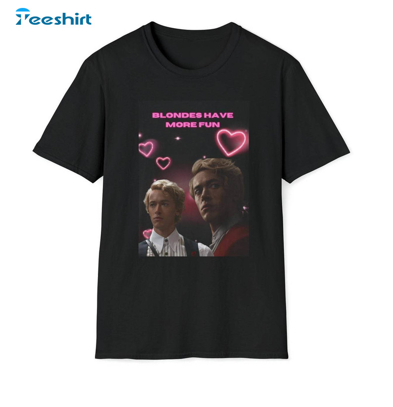 Coriolanus Snow Shirt, Blondes Have More Fun Sweater Short Sleeve