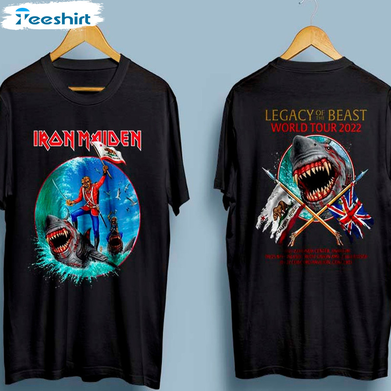 Maiden Legacy Of The Beast Shirt - Iron Maiden World Tour 2022 Sweatshirt Crewneck