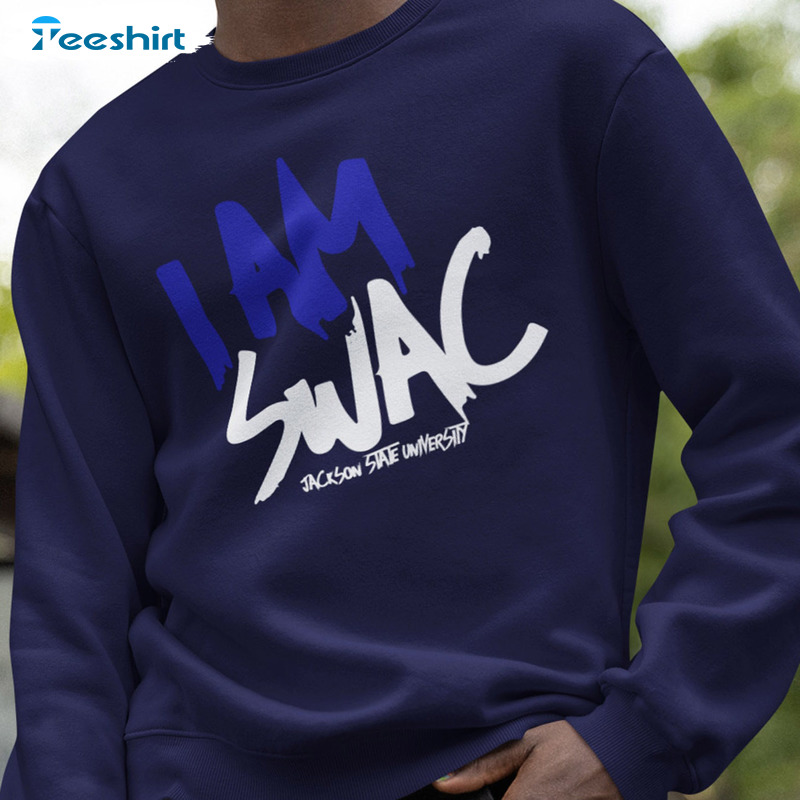 I Am Swac Vintage Shirt - Jackson State University Sweatshirt Unisex Hoodie