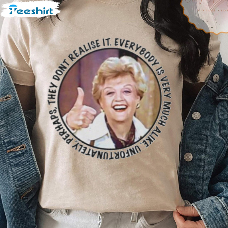 Angela Lansbury Shirt - Jessica Fletcher Murder Unisex T-shirt Sweatshirt