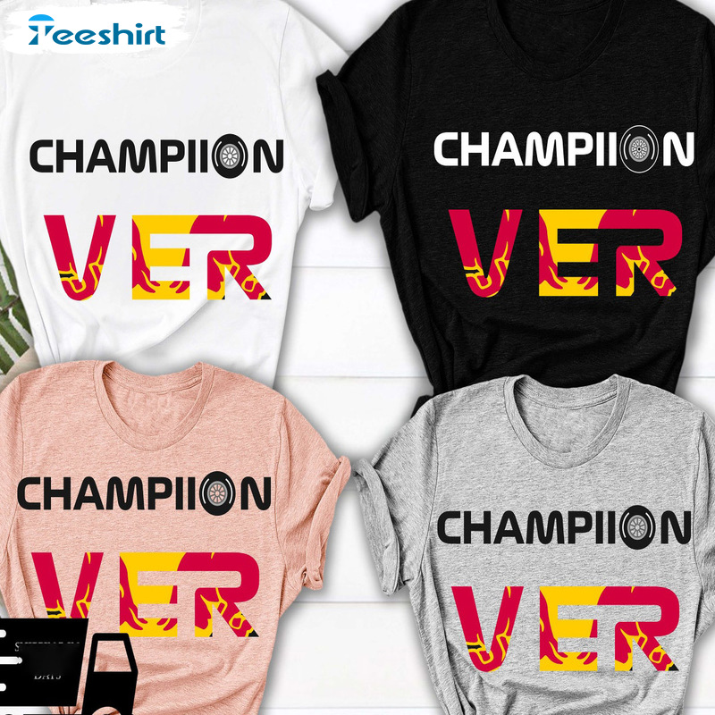 Champion Verstappen Shirt - Champion Ver 1 Unisex Hoodie Crewneck