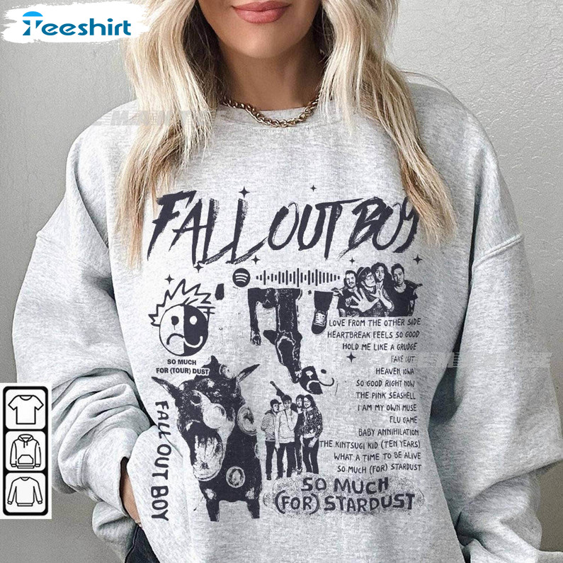 Fall Out Boy Shirt, Music Trendy Short Sleeve Long Sleeve