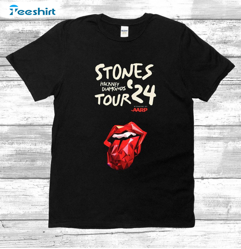 Rolling Stones Tour 2024 Official Shirt, Christmas Crewneck Sweatshirt Long Sleeve