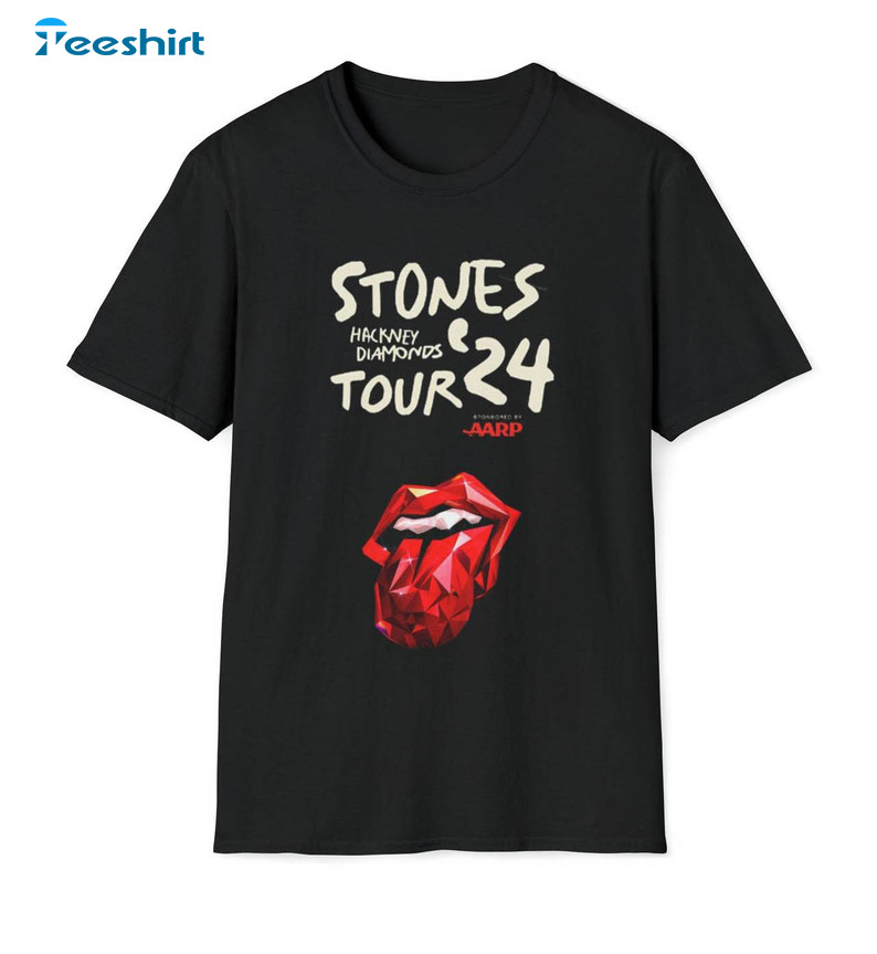 Rolling Stones Tour 2024 Official Shirt, Christmas Crewneck Sweatshirt