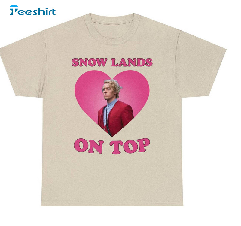 Snow Lands On Top Shirt, Coriolanus Snow Unisex Hoodie Long Sleeve