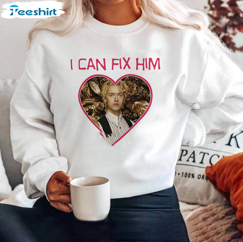 I Can Fix Him Coriolanus Snow Shirt, The Hunger Games Short Sleeve Unisex Hoodie