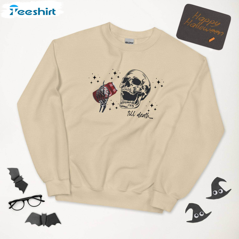 Dr Pepper Shirt, Halloween Cute Unisex T Shirt Crewneck Sweatshirt