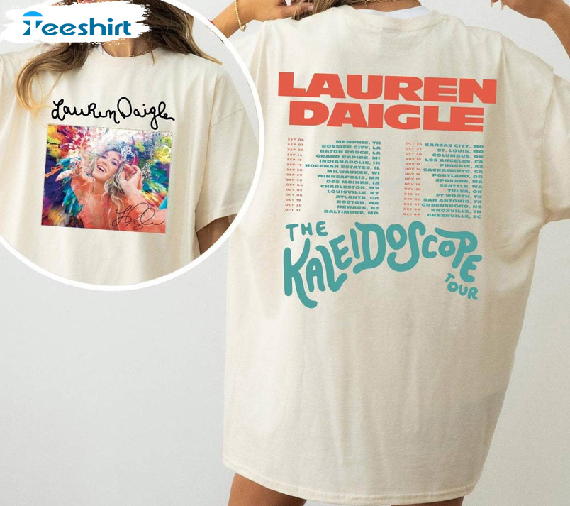 Lauren Daigle Shirt, Kaleidoscope Tour Hoodie Sweater