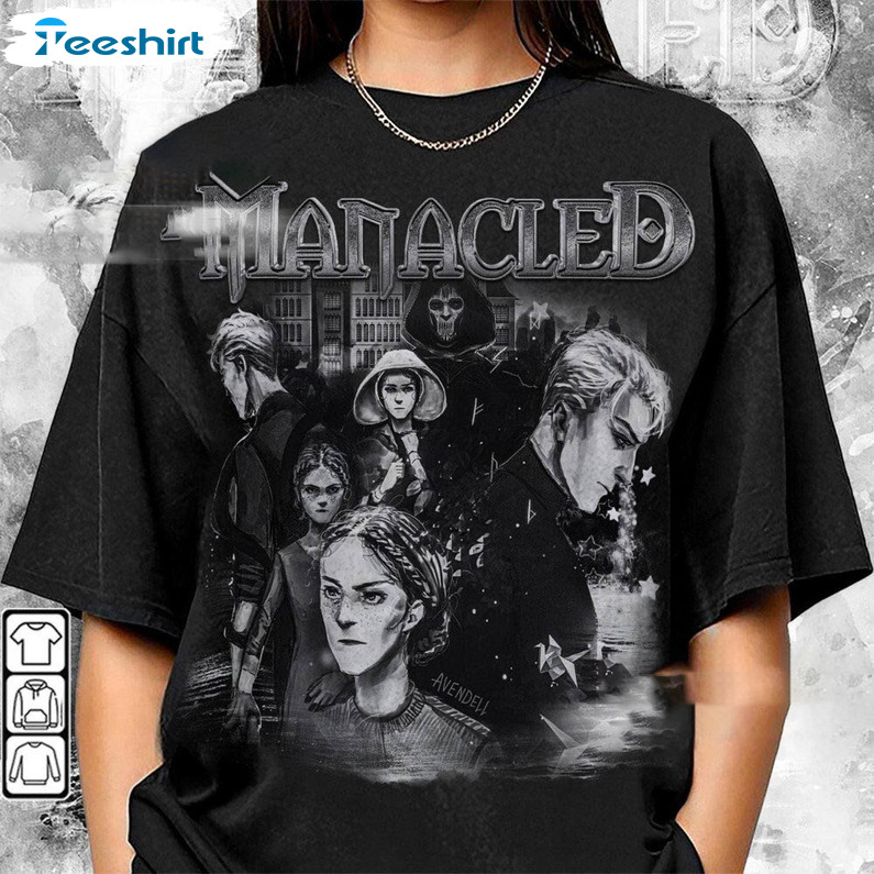 Manacled Dramione Shirt, Retro Book Dramione Crewneck Sweatshirt Tee Tops