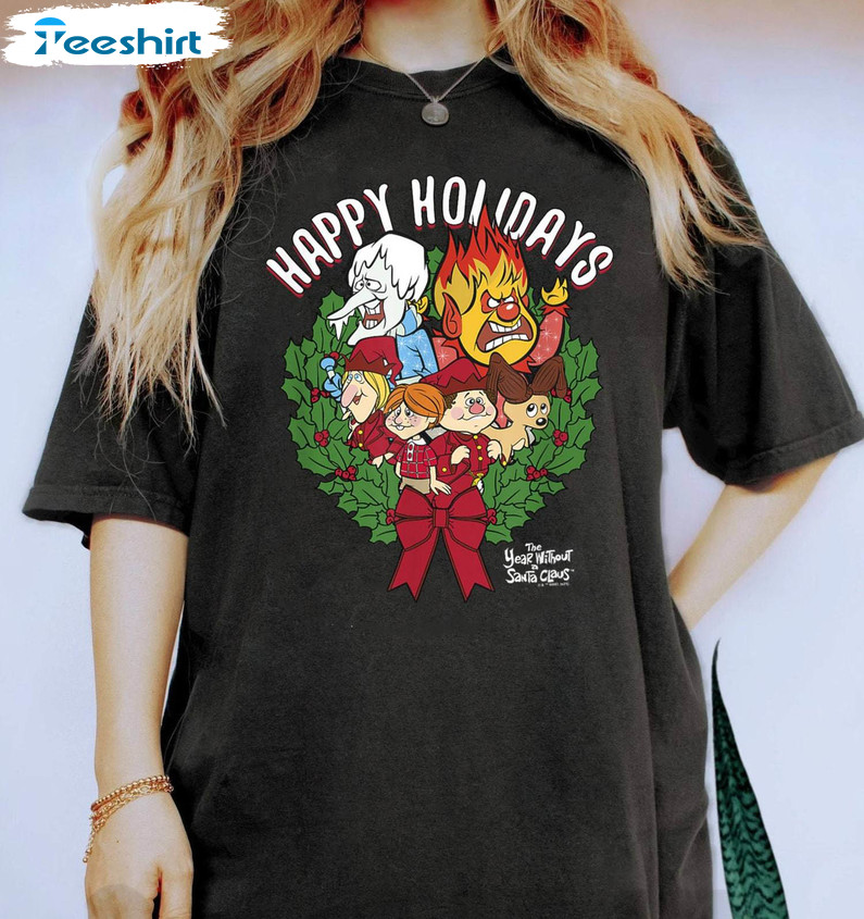 Miser Brothers Christmas Shirt, The Year Without A Santa Claus Group Long Sleeve Unisex T Shirt