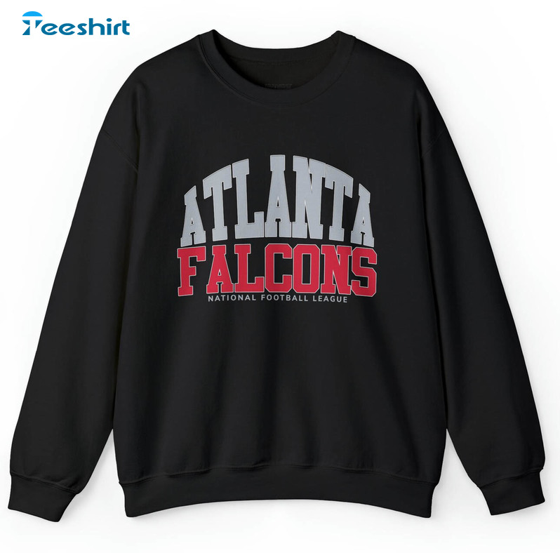 Atlanta Falcons Shirt, Football Gameday Short Sleeve Sweater