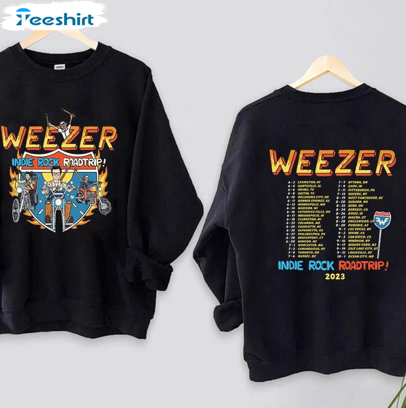 Weezer T Shirt, Weezer Band Fan Tee Tops Unisex T Shirt