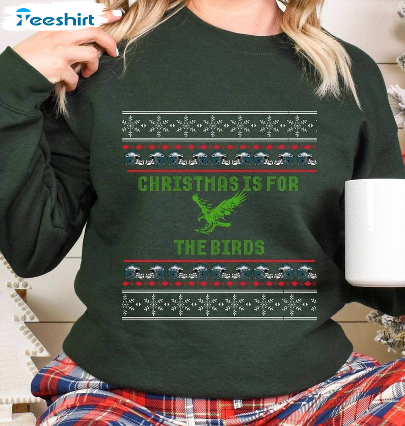 Eagle Christmas Shirt, Philly Sports Sweater Long Sleeve