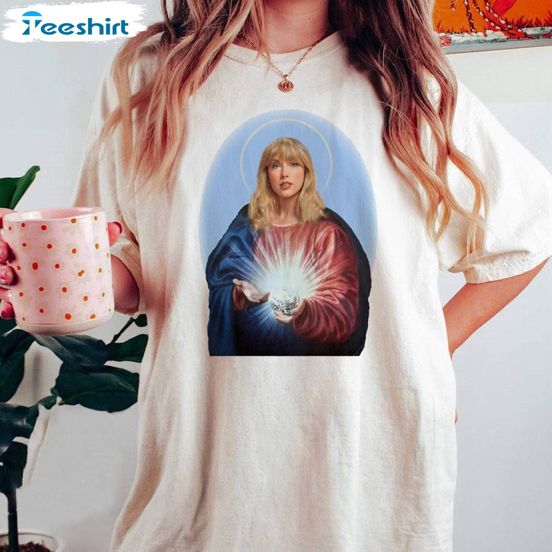 Taylor Jesus Shirt, Swiftie Crewneck Sweatshirt T-shirt