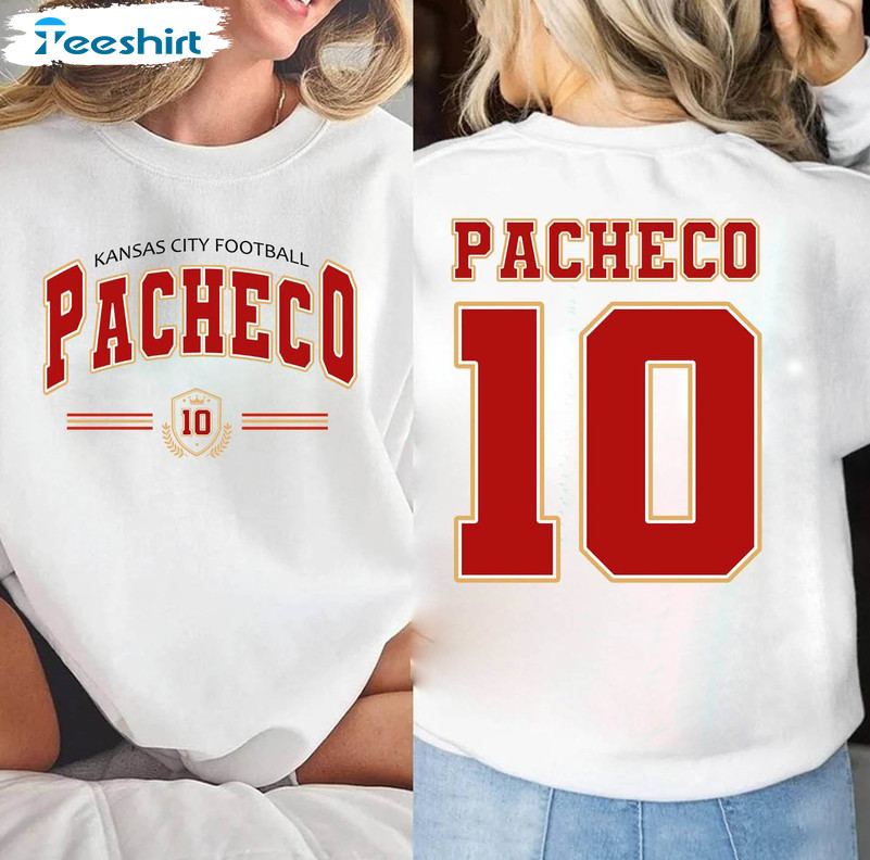 Pacheco 10 Shirt, Kc Football Tee Tops T-shirt