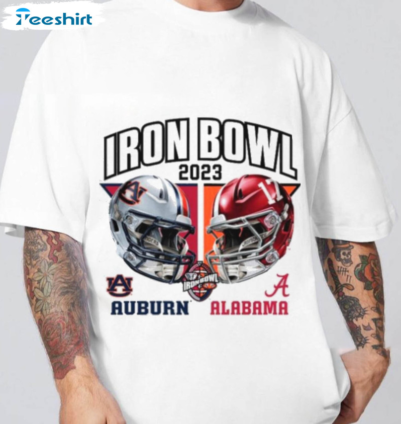 Retro Iron Bowl 2023 Shirt, Iron Bowl Matchup Long Sleeve Hoodie