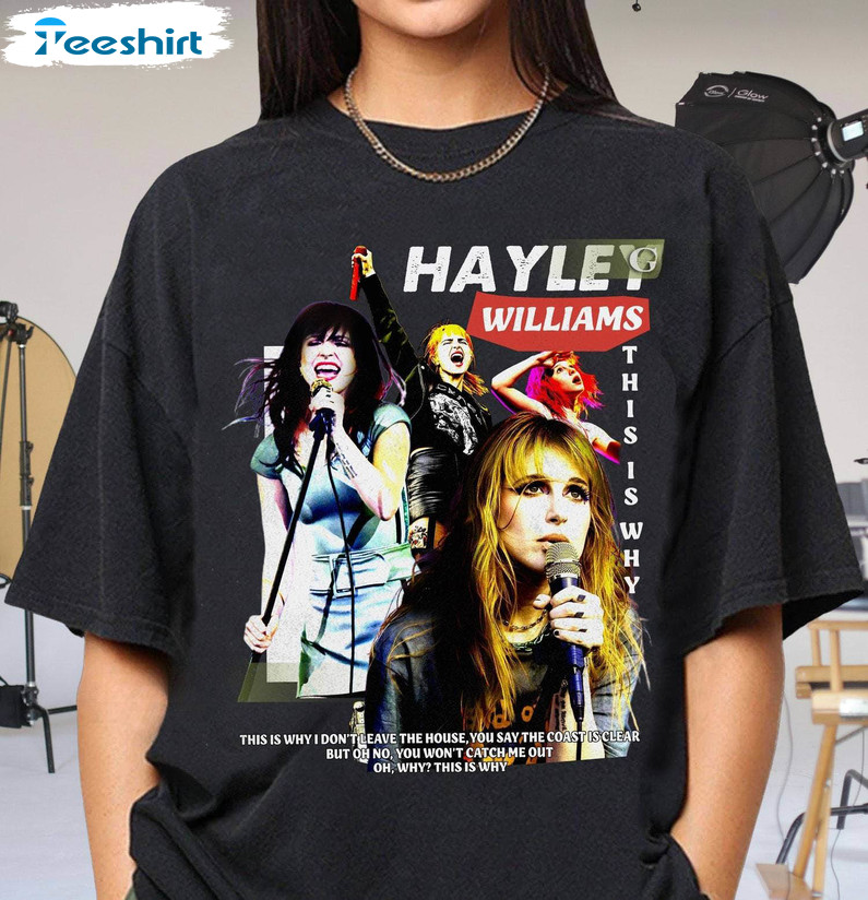 Paramore Band Shirt, Hayley Williams Unisex Hoodie Long Sleeve