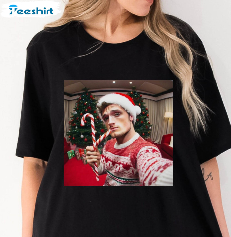 Peeta Mellark Shirt, All I Want For Christmas Crewneck Sweatshirt Hoodie