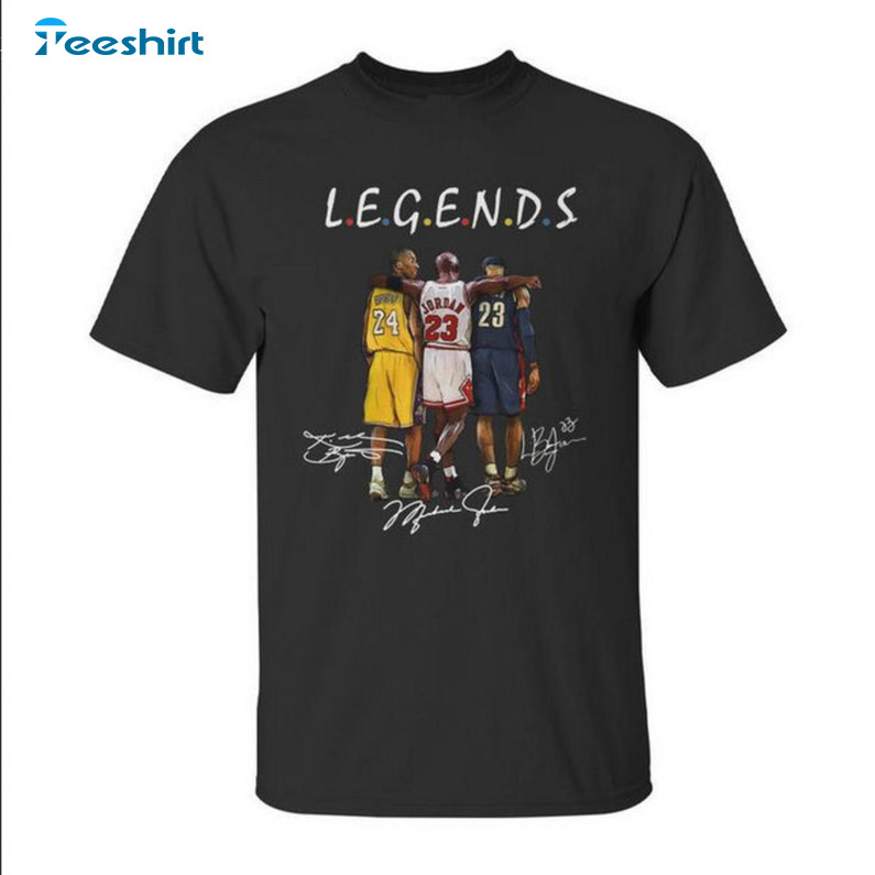 Kobe Bryant Shirt, Michael Jordan And Lebron James Legends Sweater Hoodie