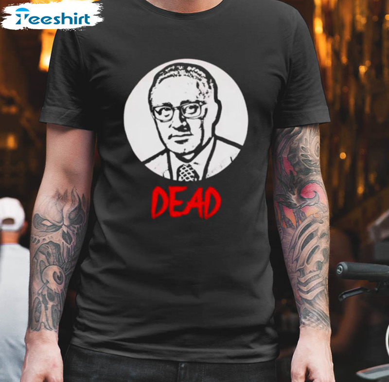 Trendy Henry Kissinger Shirt, Groovy Tee Tops Unisex T Shirt For Men Women