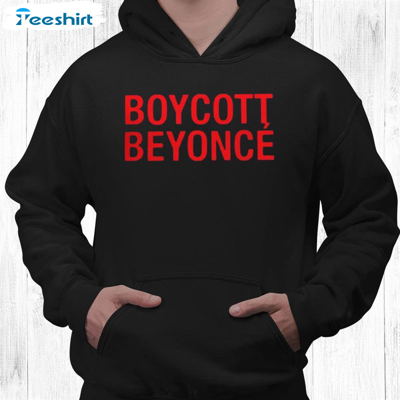 Groovy Boycott Beyonce Shirt, Music Tour Hoodie Short Sleeve