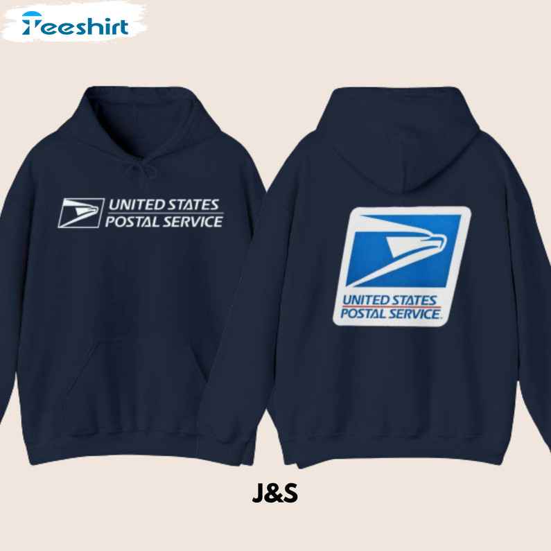 Comfort United States Postal Service Shirt, Trendy Sweatshirt Unisex Hoodie For Men