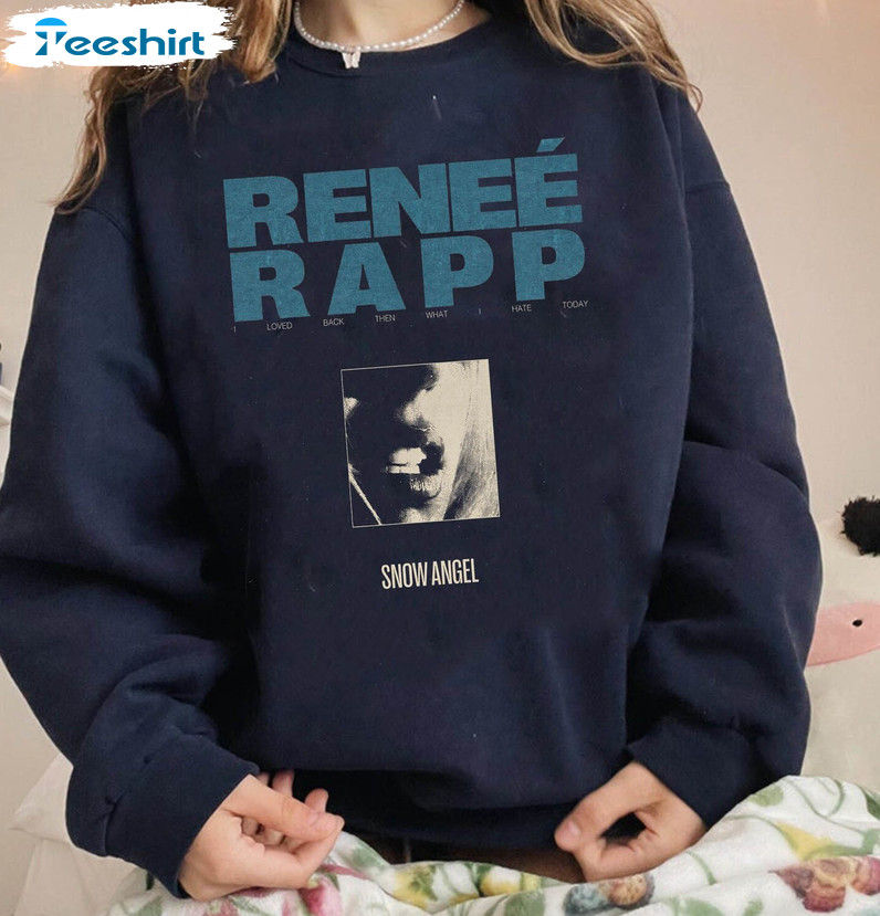 Renee Rapp Snow Angel Shirt, Snow Angel Merch Unisex Hoodie Crewneck