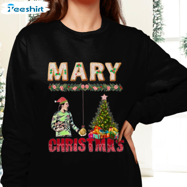 Mary Christmas Shirt, Jumper England Lionesses Xmas Sweater Unisex Hoodie