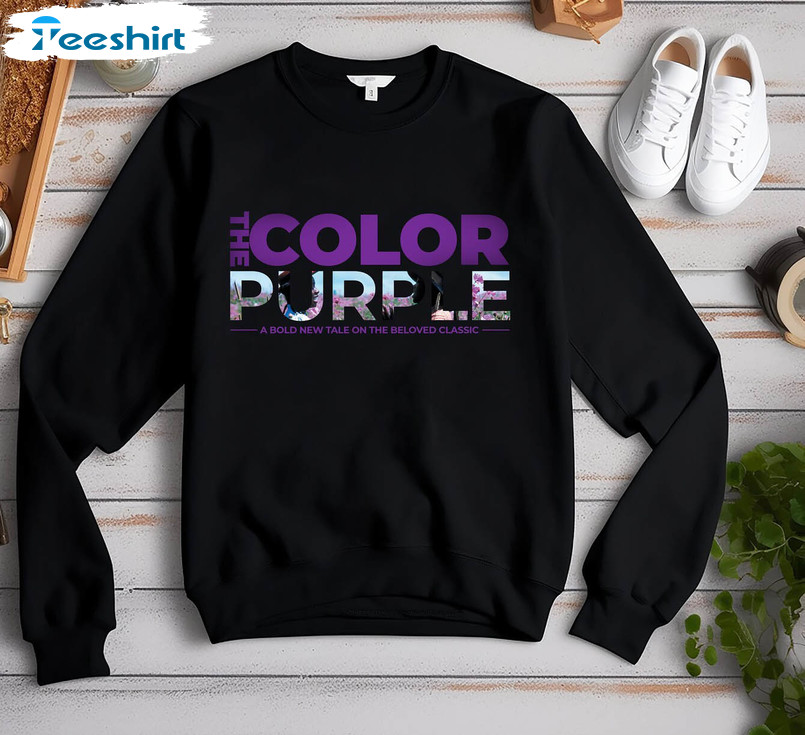 The Color Purple Shirt, The Color Purple Movie Inspired Short Sleeve Crewneck