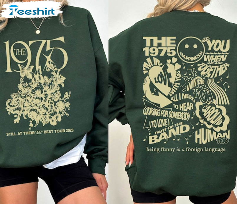 Cool Design The 1975 Band Shirt, The 1975 Tour 2023 T Shirt Short