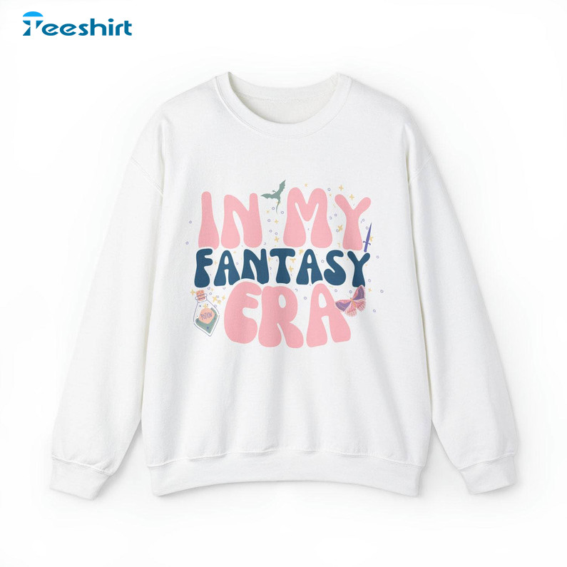 Cool Design In My Fantasy Era Sweatshirt, Pullover Sweatshirt Unisex Hoodie