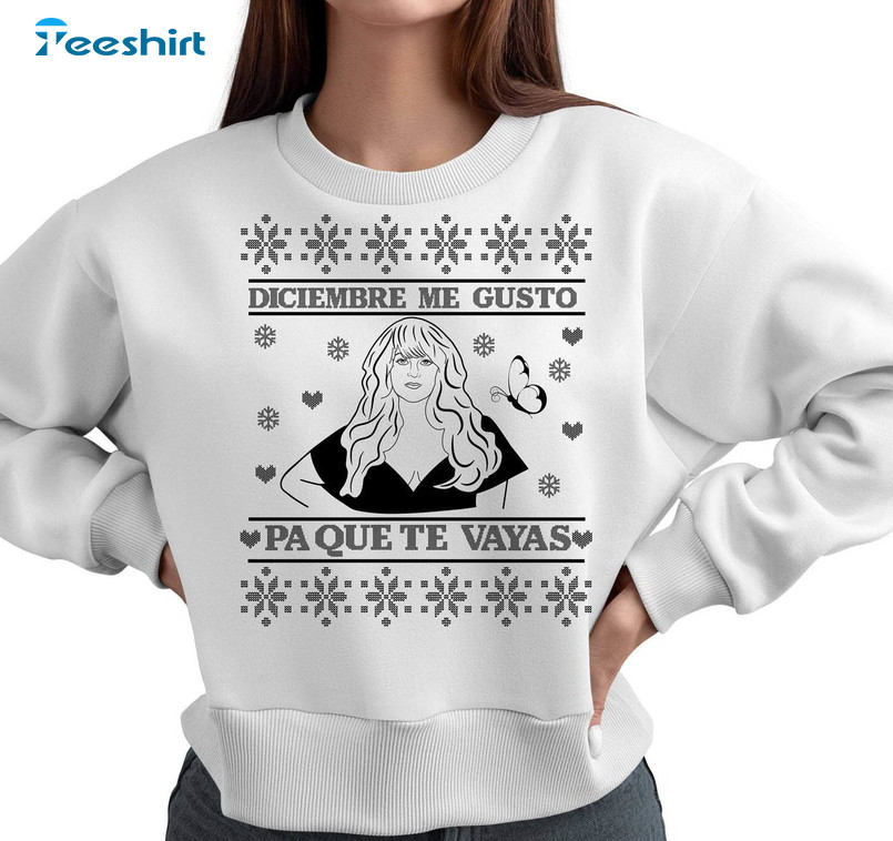 Retro Diciembre Me Gusto Pa Que Te Vayas Sweatshirt , Jenni Rivera Shirt Hoodie