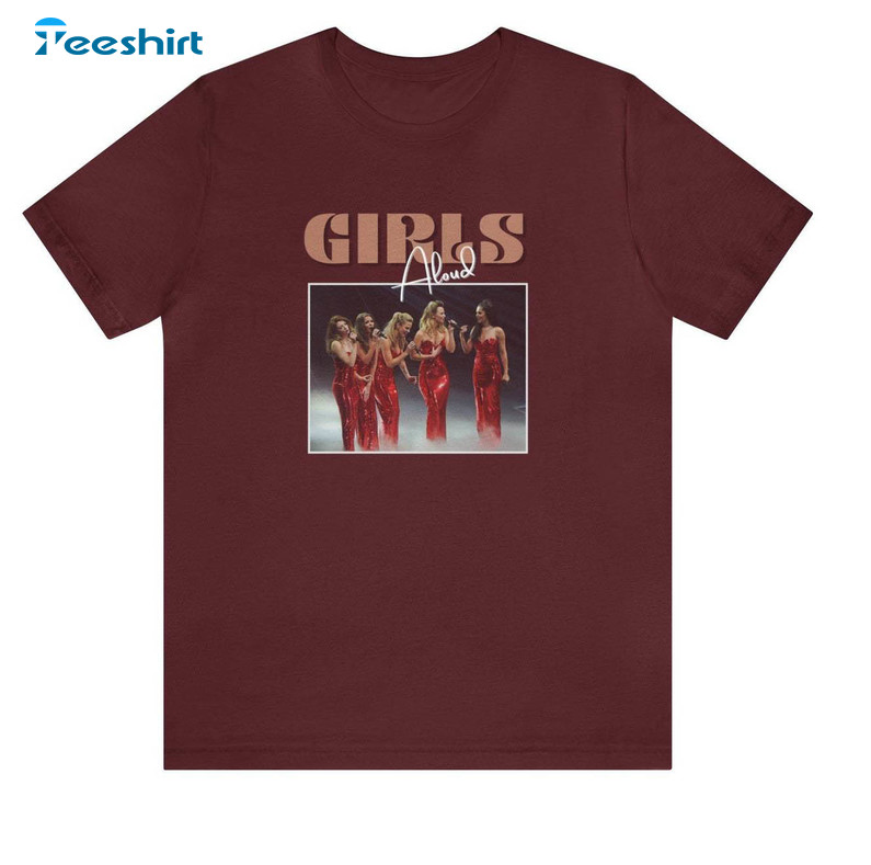 Girls Aloud Vintage Shirt, Groovy Unisex Hoodie Unisex T Shirt For Fans