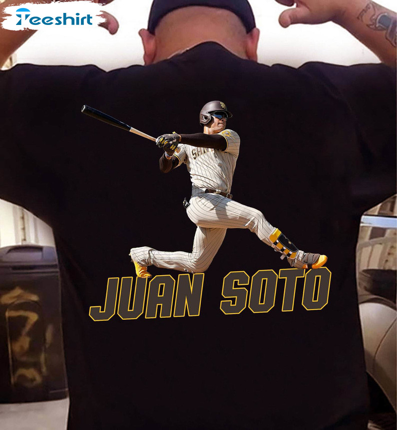 Juan Soto Shirt, New York Yankees Crewneck Sweatshirt Tee Tops