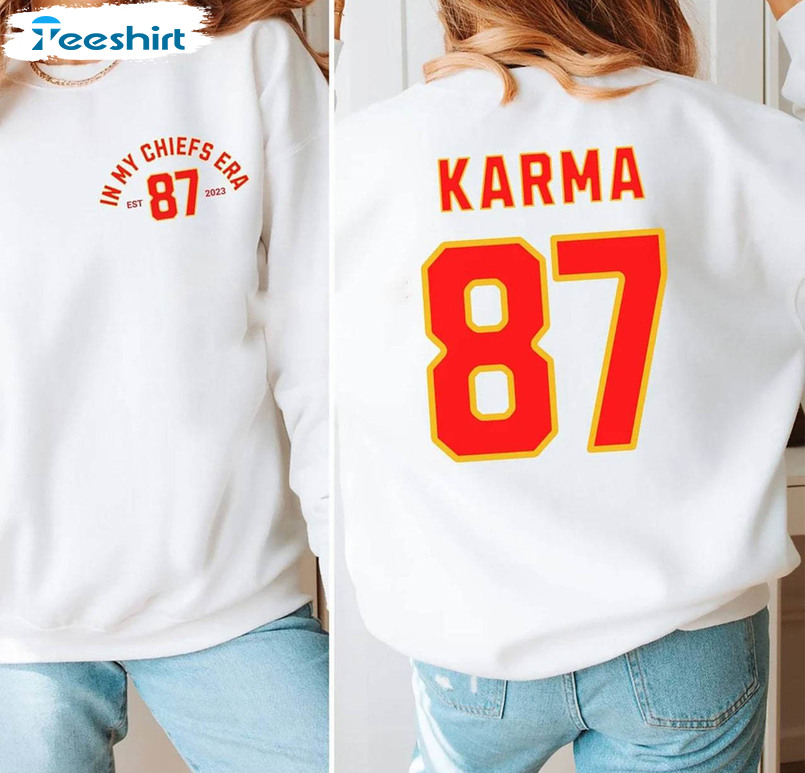 Karma 87 Funny Shirt, Travis And Taylor Long Sleeve Sweater