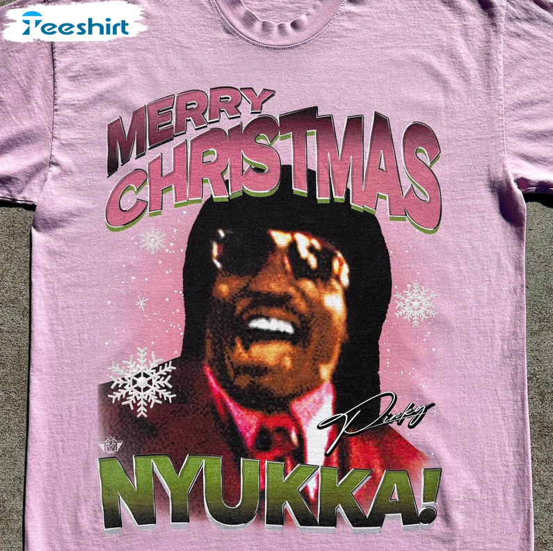 Merry Christmas Nuka Shirt, Trendy Xmas Tee Tops Sweater