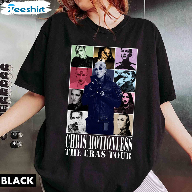 Chris Motionless Tour Shirt, Limited Chris Motionless Crewneck Sweatshirt Sweater