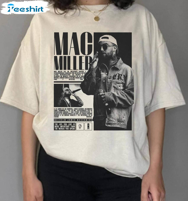 Mac Miller Trendy Shirt, Mac Swimming Crewneck Sweatshirt Sweater