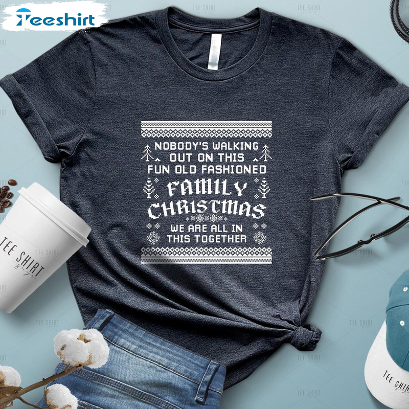 Christmas Family Shirt - Christmas Vacation Movie Sweatshirt Short Sleeve