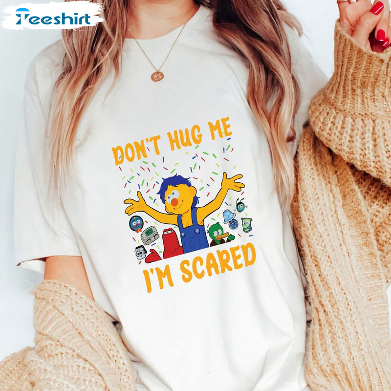 Don't Hug Me Scared Shirt - Dhmis TV Show Long Sleeve Unisex Hoodie