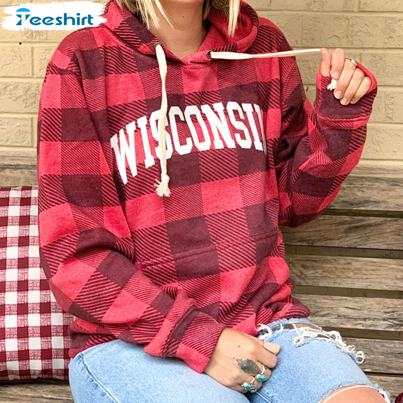 Wisconsin Sweatshirt - Midwest Shirt Unisex Hoodie Gift Badger Fan